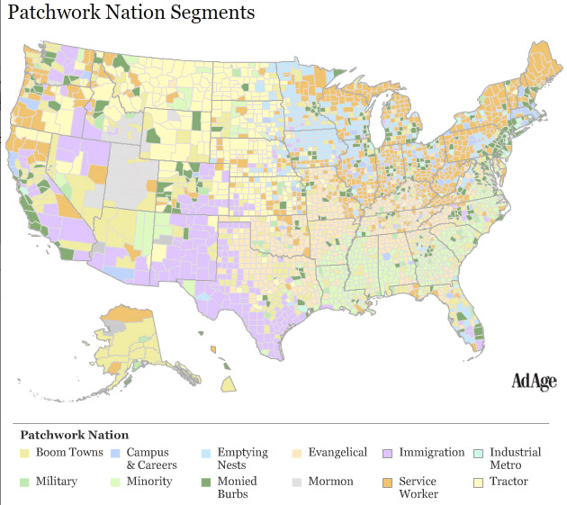 The American Consumer Project: Find Your County  Ad Age