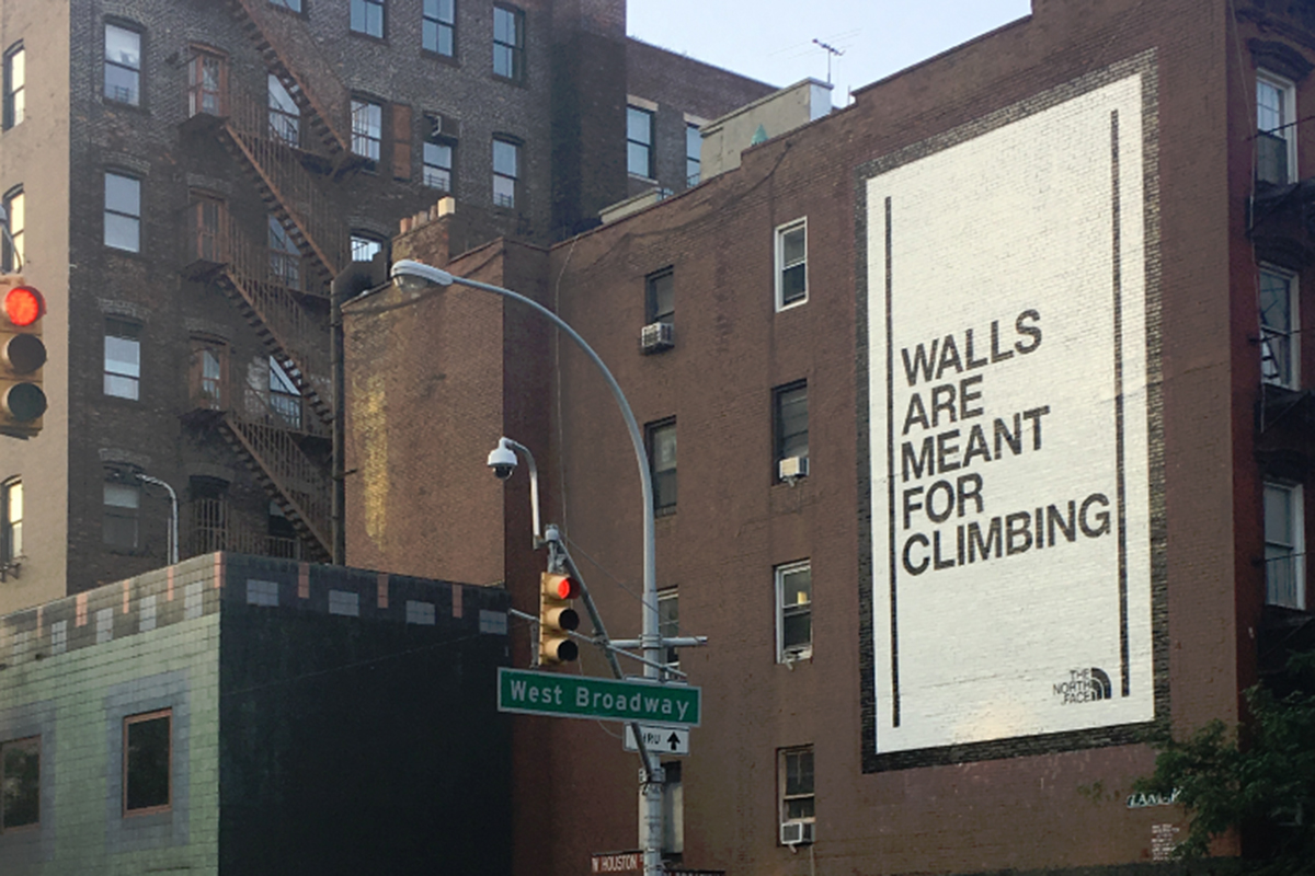 Walls Are Meant for Climbing